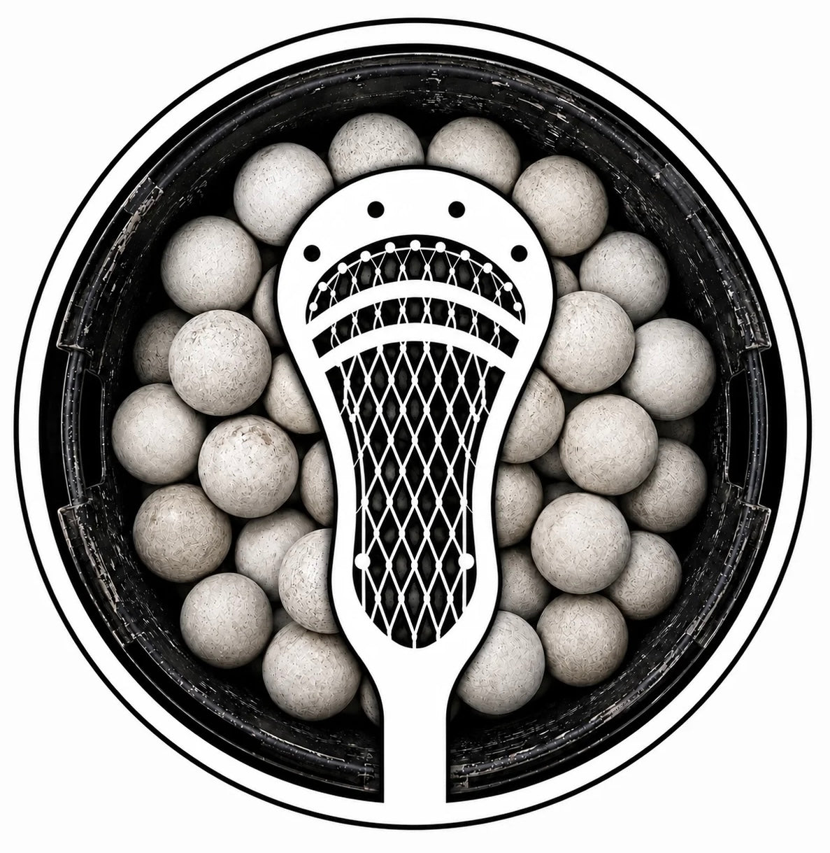 BUCKET OF BALLS