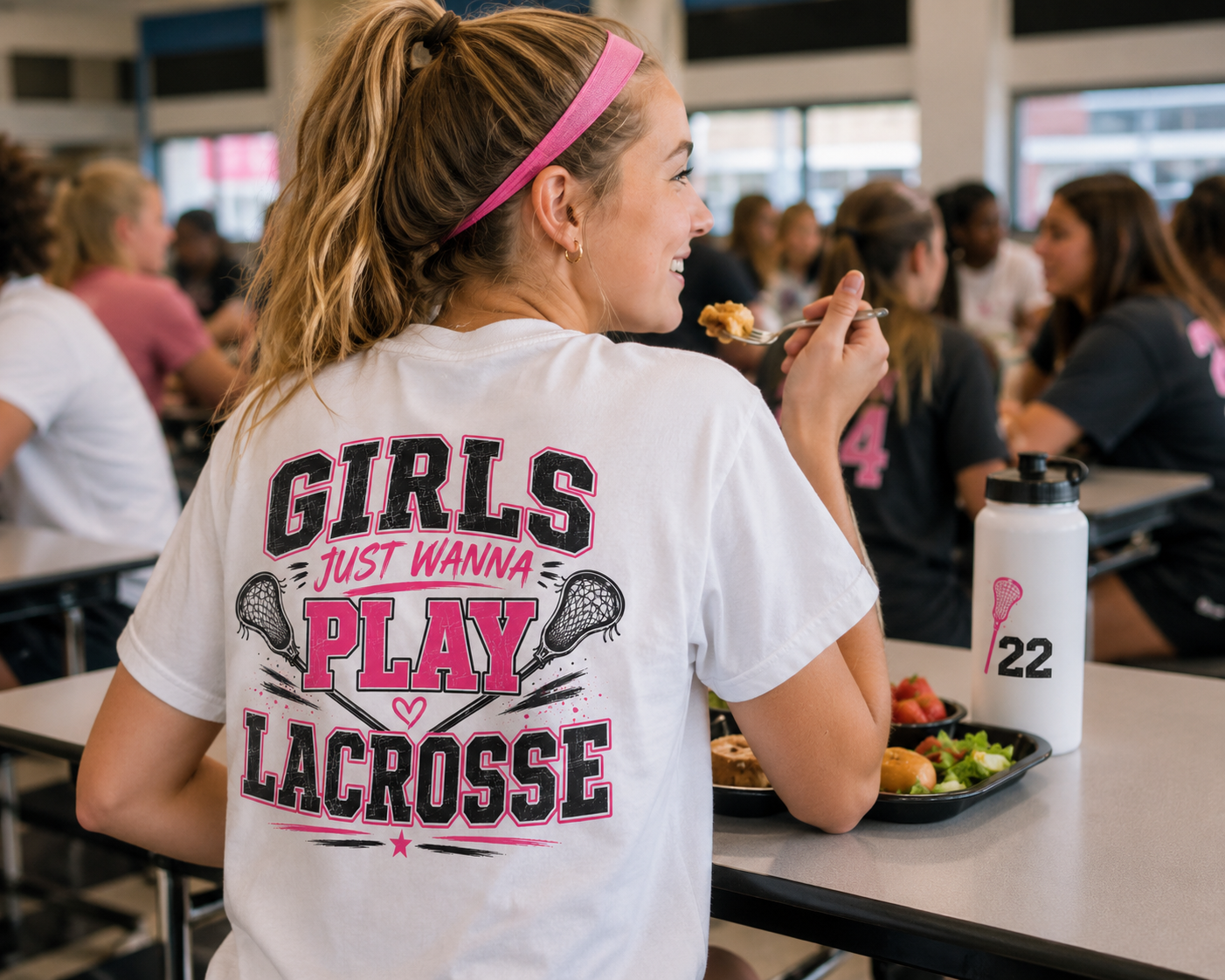 GIRLS JUST WANNA PLAY LACROSSE