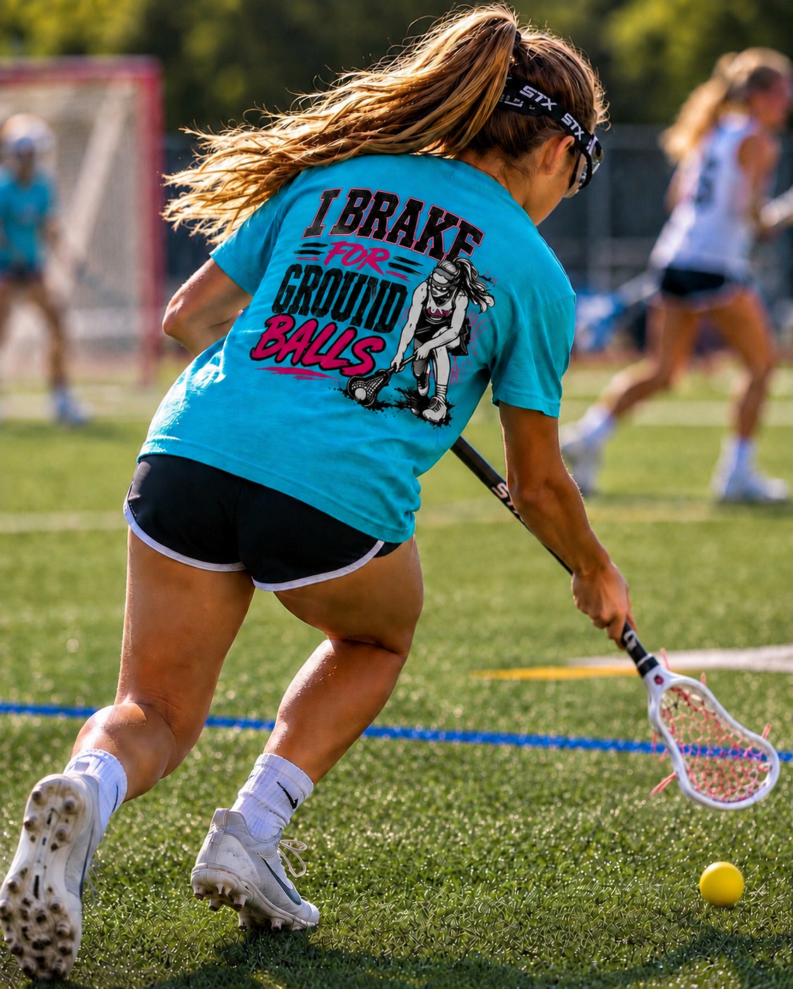 I BRAKE FOR GROUND BALLS