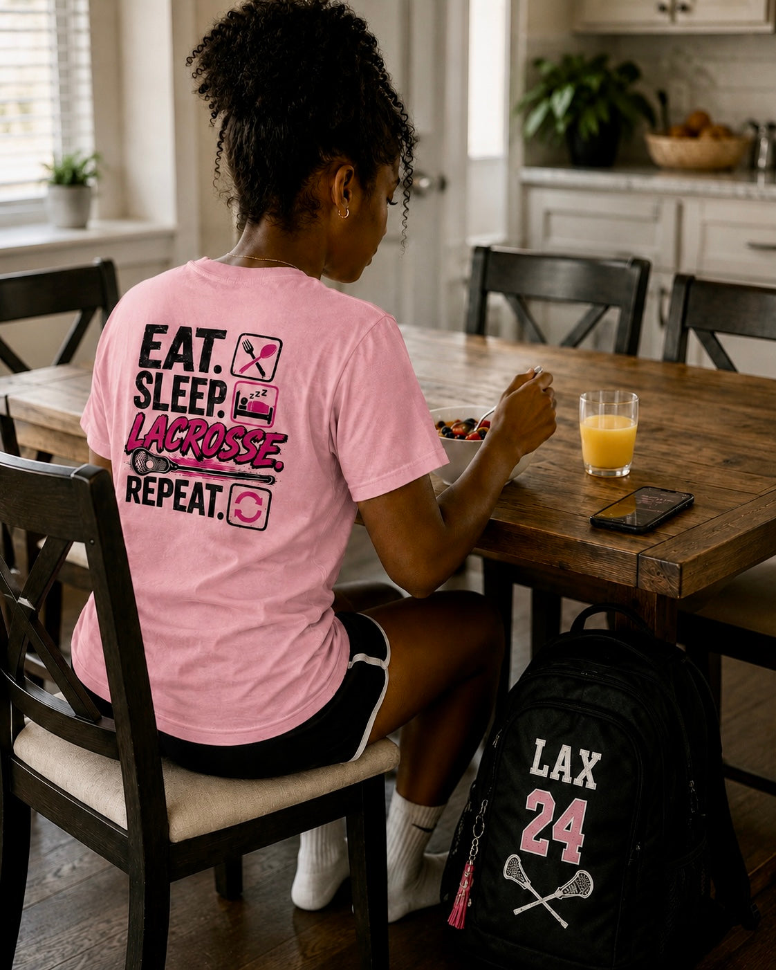 EAT. SLEEP. LACROSSE. REPEAT.