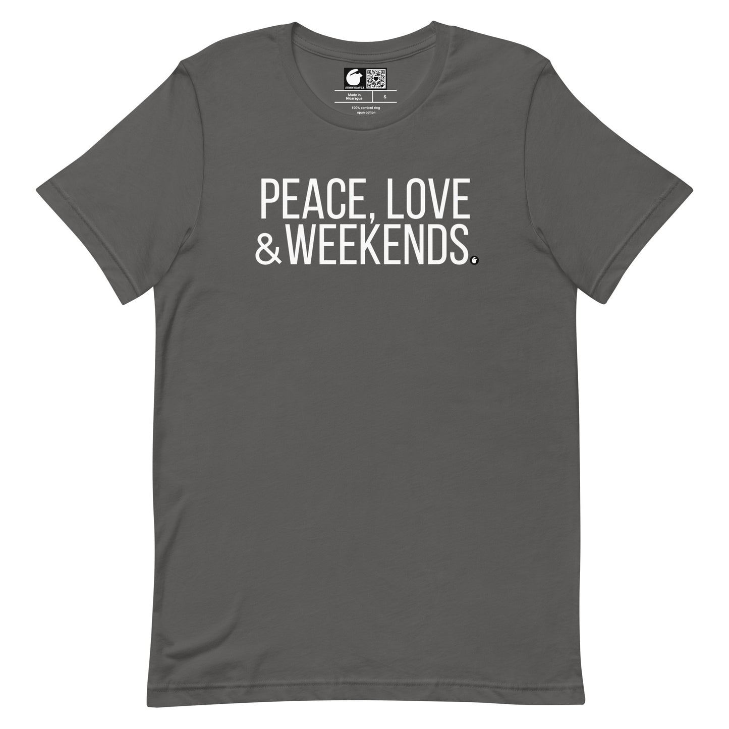 WEEKENDS Short-Sleeve Unisex t-shirt