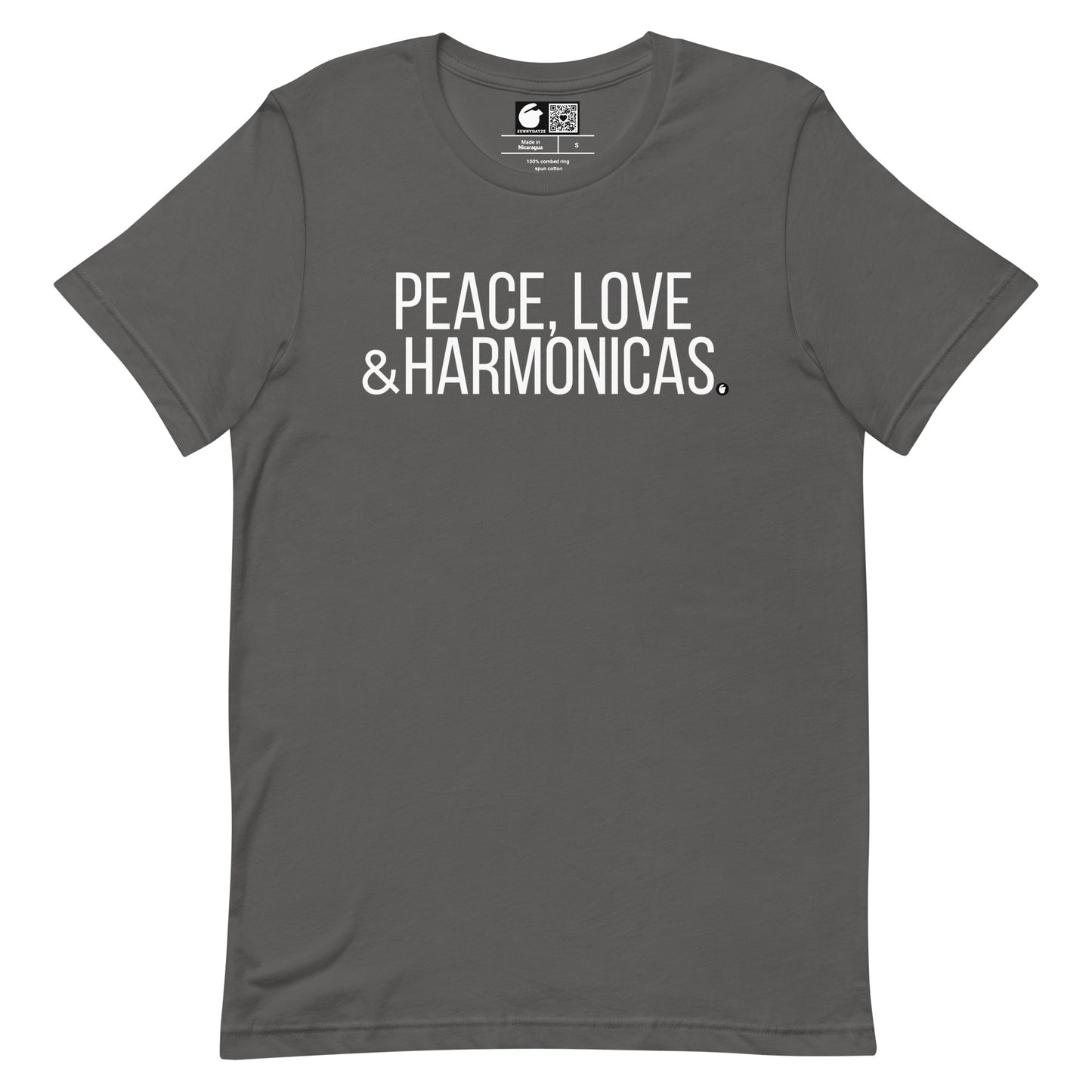 HARMONICAS Short-Sleeve Unisex t-shirt