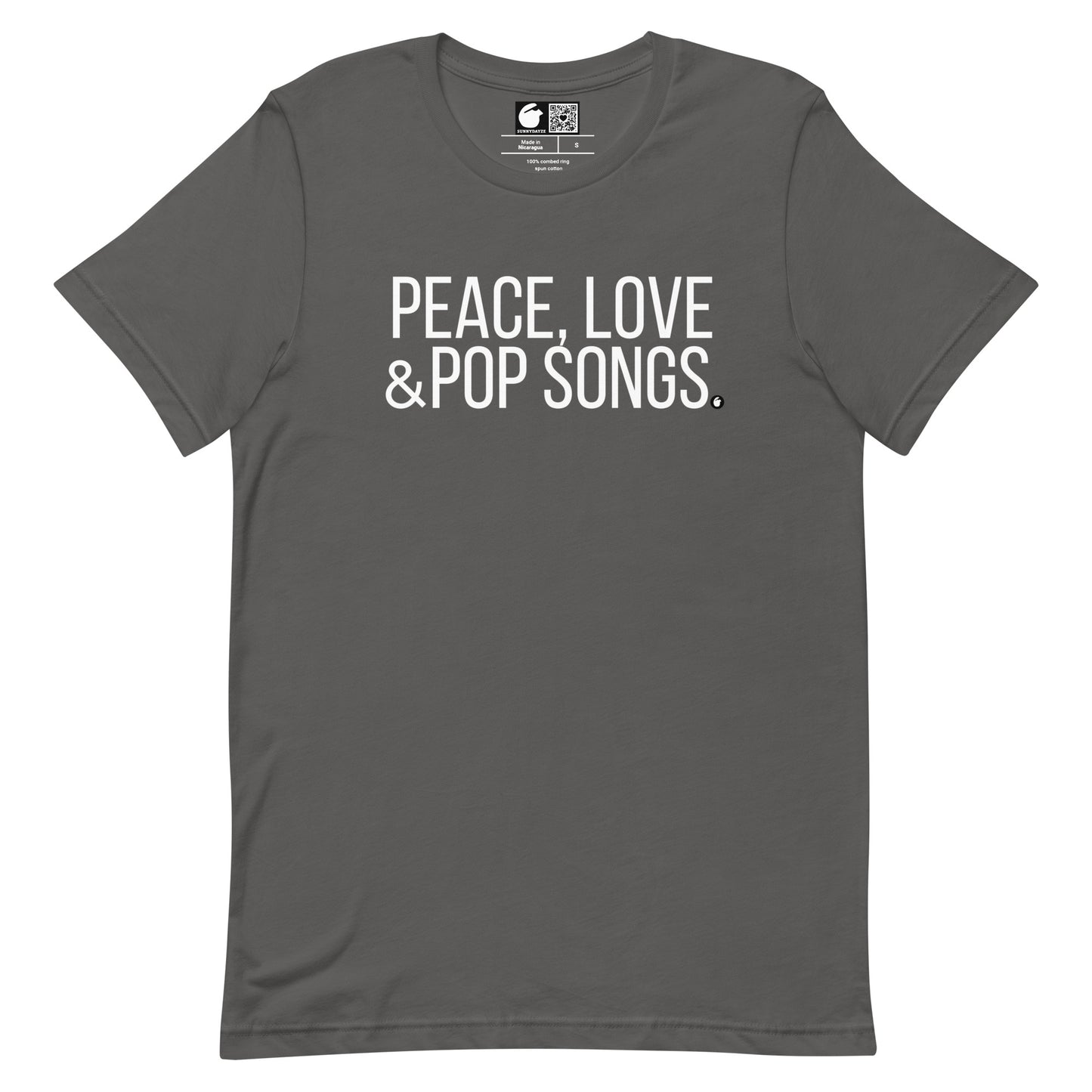 POP SONGS Short-Sleeve Unisex t-shirt