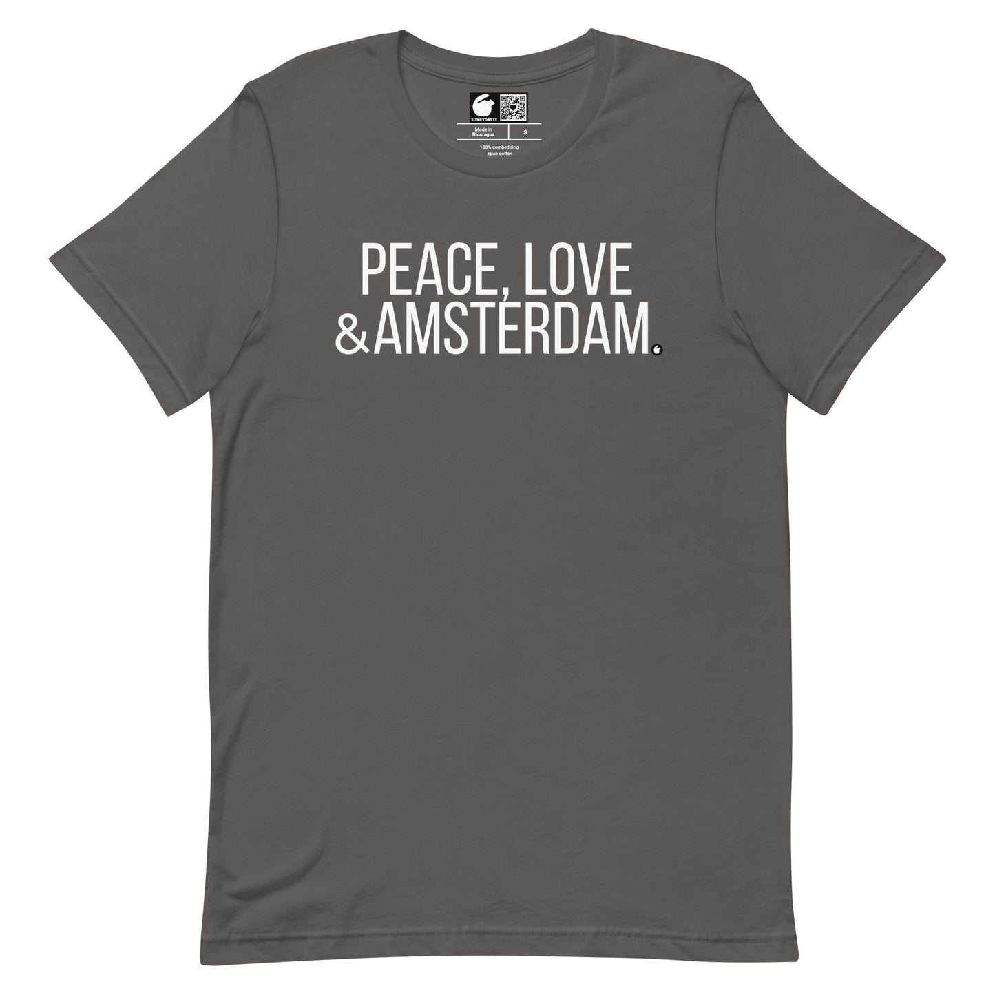 AMSTERDAM Short-Sleeve Unisex t-shirt