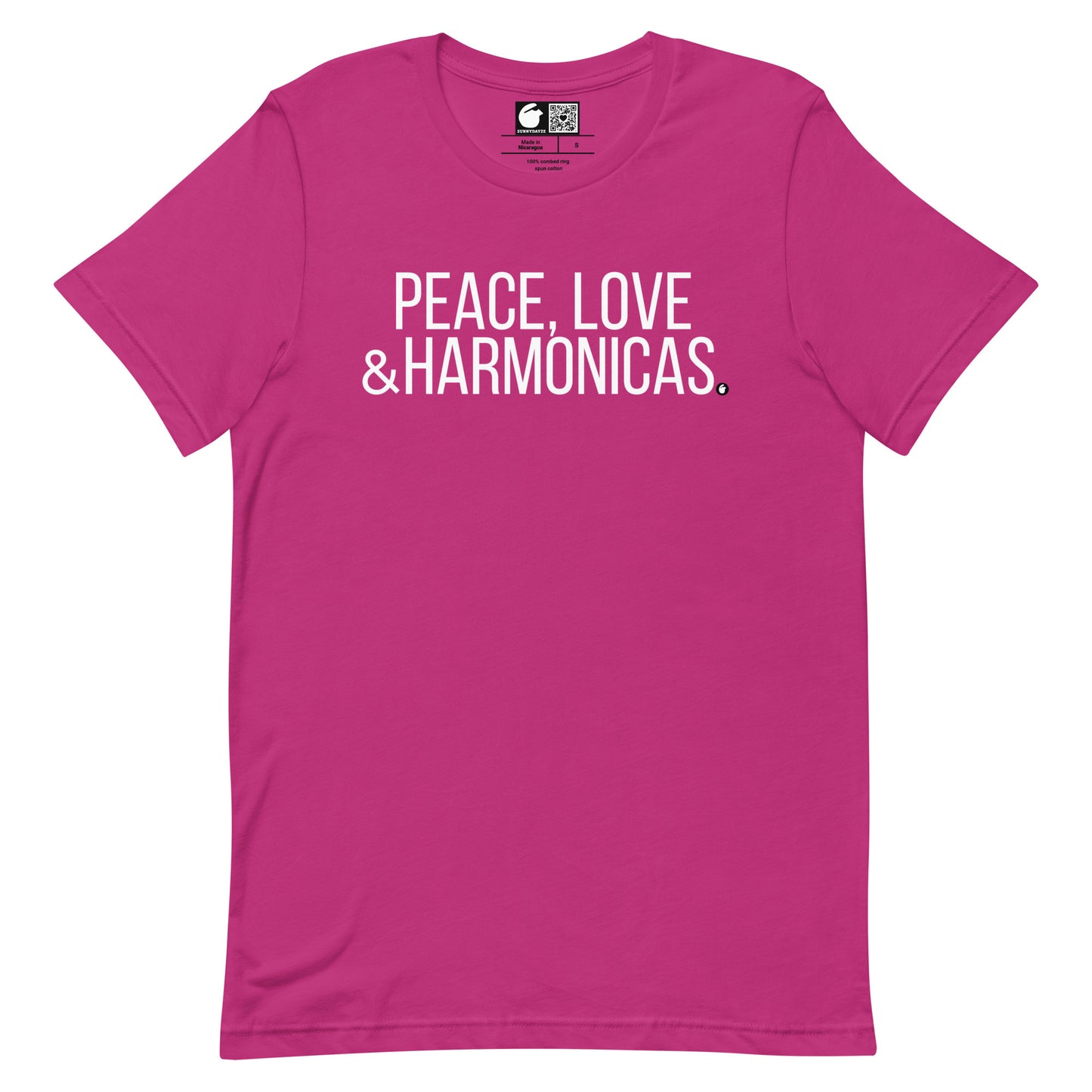 HARMONICAS Short-Sleeve Unisex t-shirt