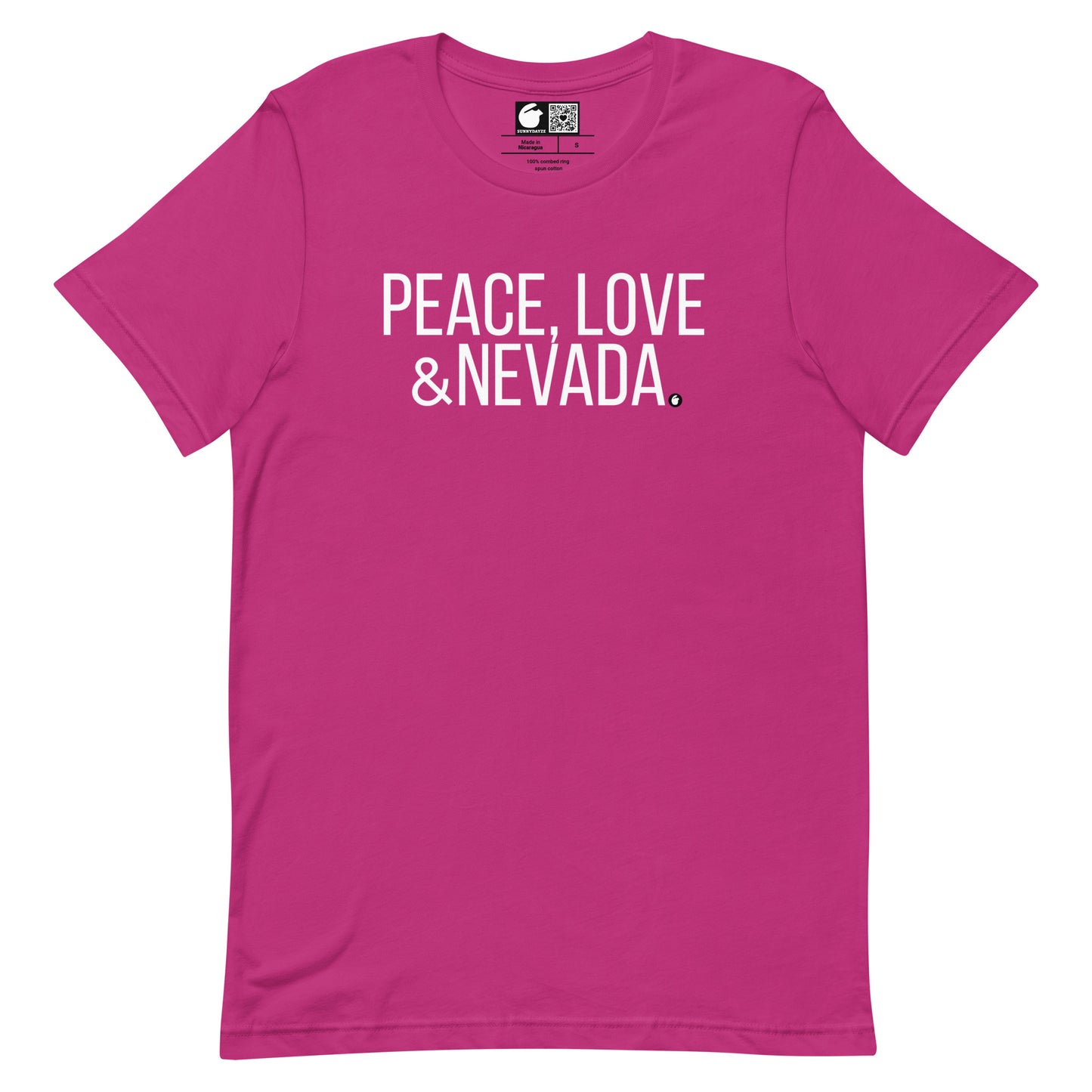 NEVADA Short-Sleeve unisex t-shirt