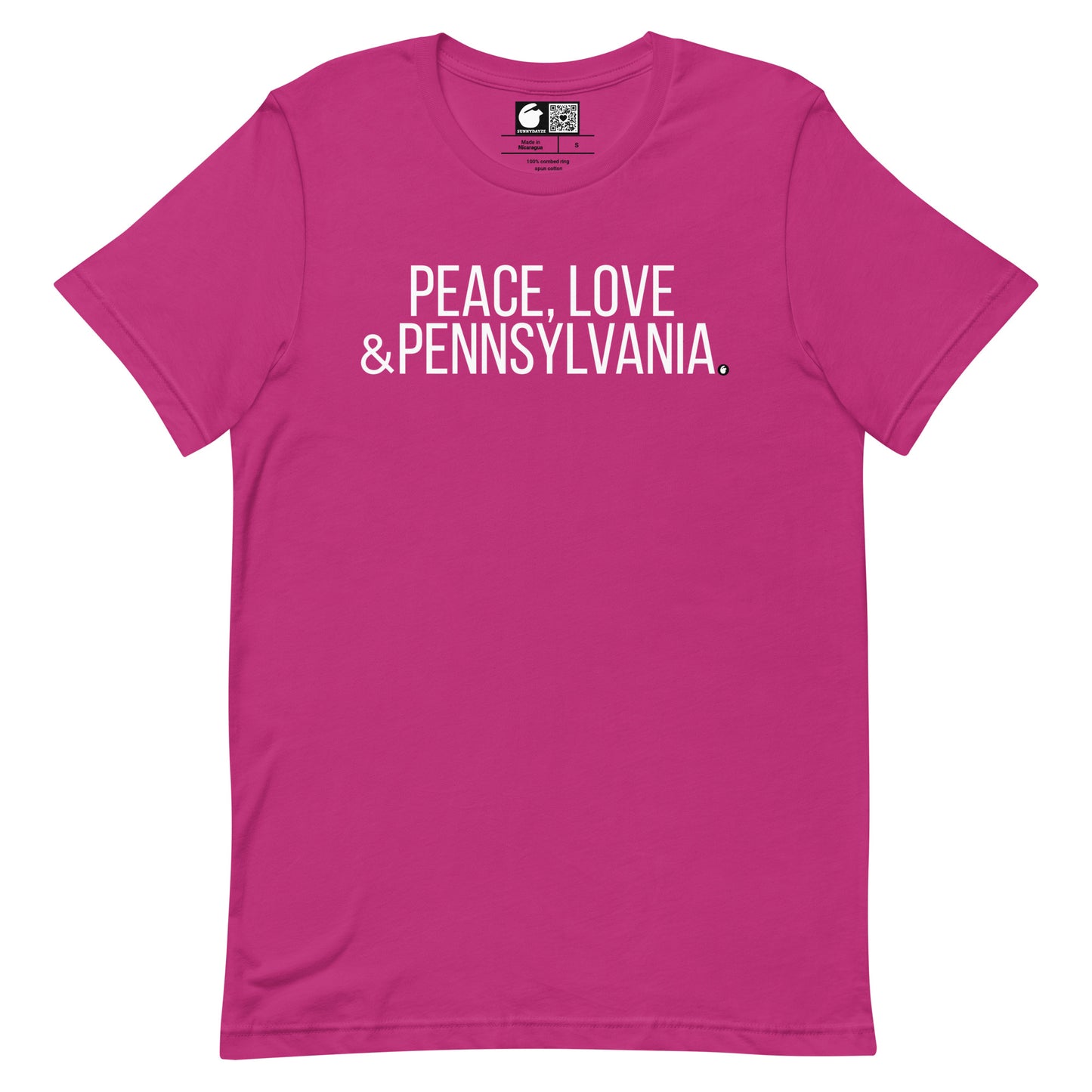 PENNSYLVANIA Short-Sleeve unisex t-shirt