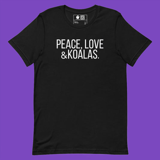 KOALAS Short=Sleeve Unisex t-shirt