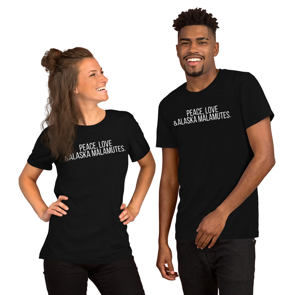 ALASKAN MALAMUTES Short-Sleeve Unisex t-shirt