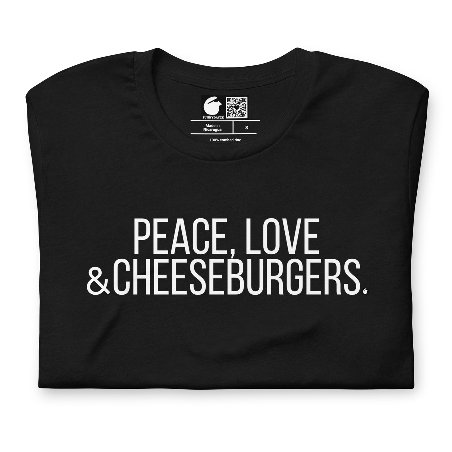 CHEESEBURGERS Short-Sleeve Unisex t-shirt
