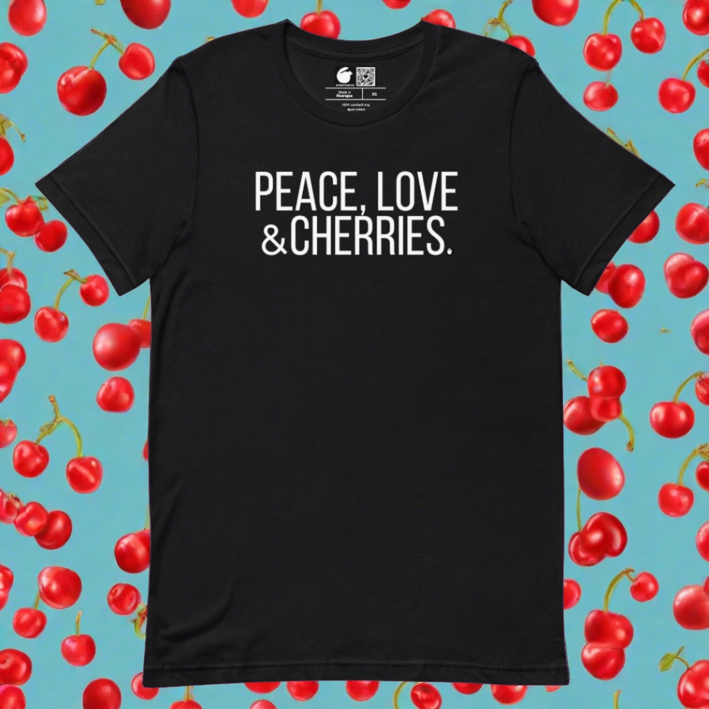 CHERRIES Short-Sleeve Unisex t-shirt