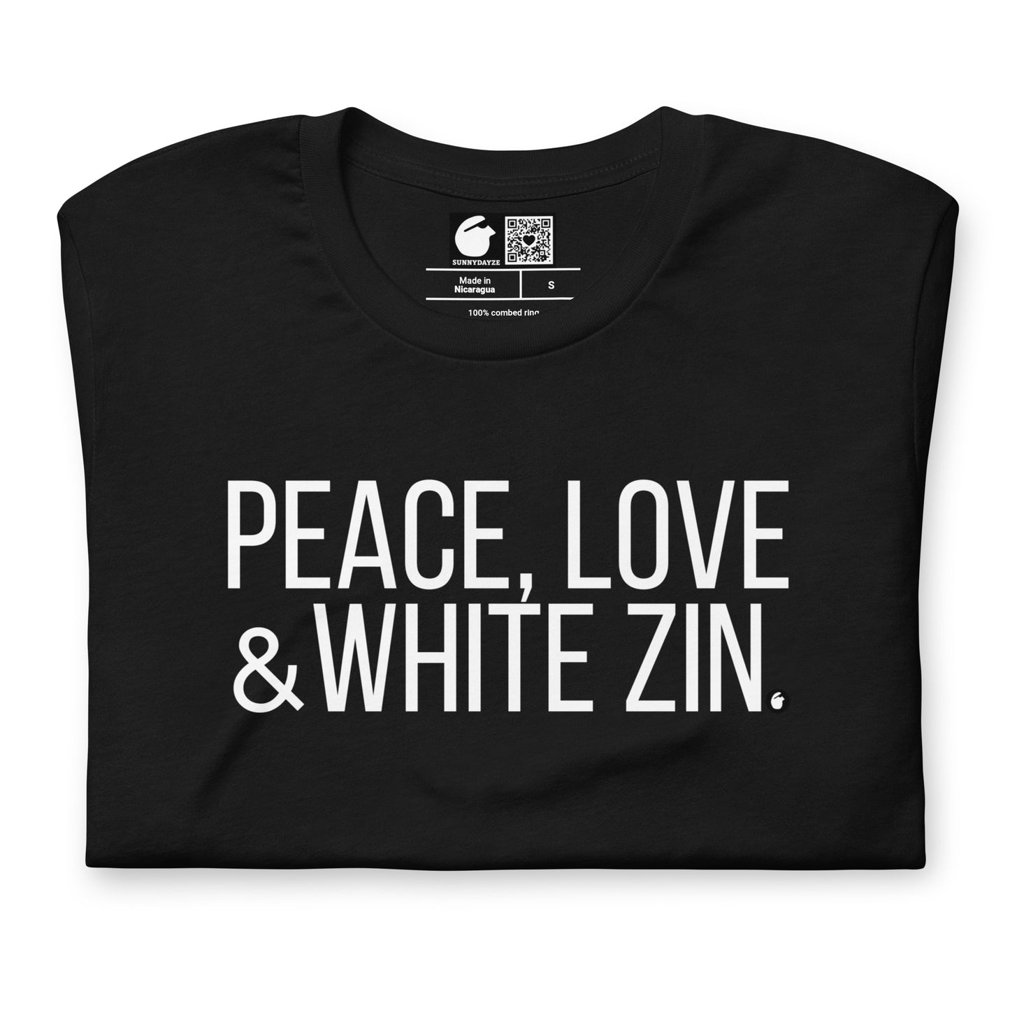 WHITE ZIN Short-Sleeve Unisex t-shirt