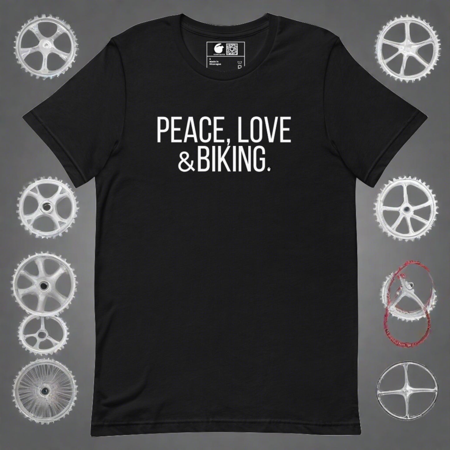 BIKING Short-Sleeve Unisex t-shirt