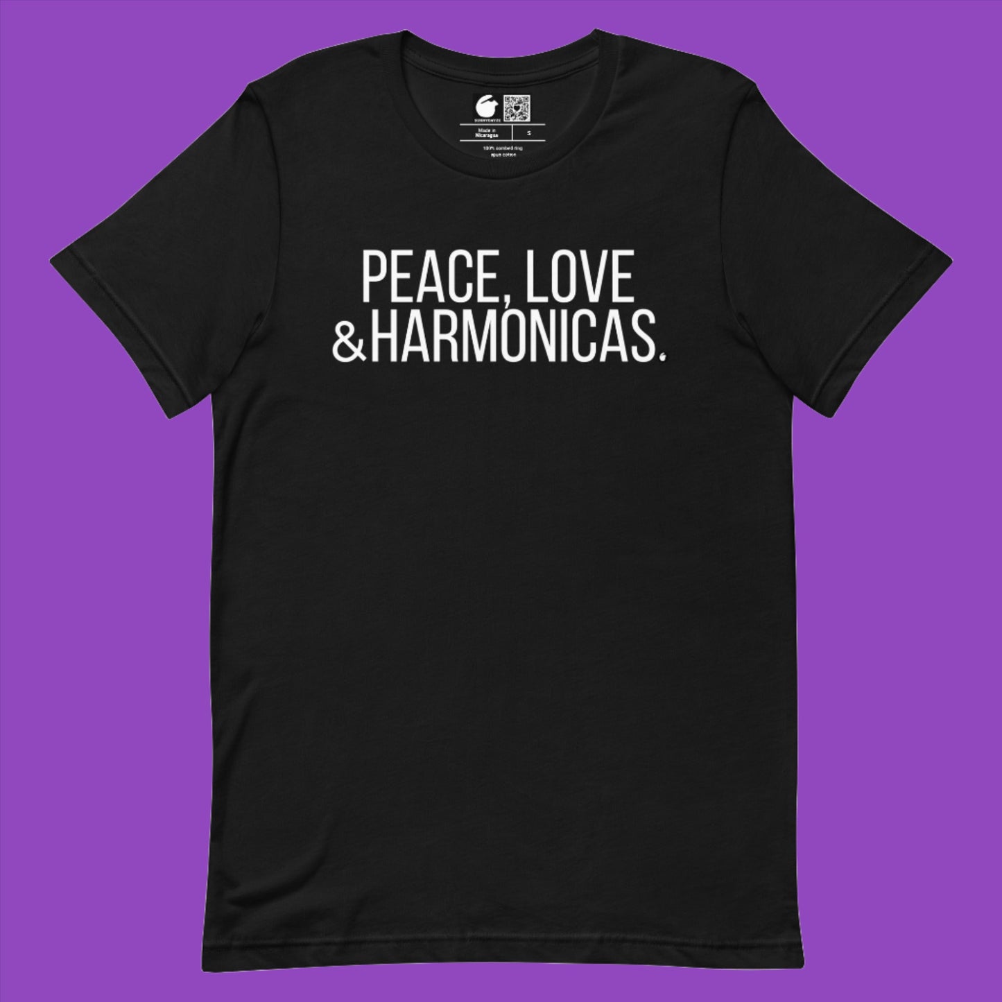 HARMONICAS Short-Sleeve Unisex t-shirt