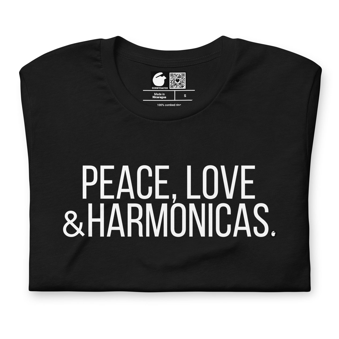 HARMONICAS Short-Sleeve Unisex t-shirt