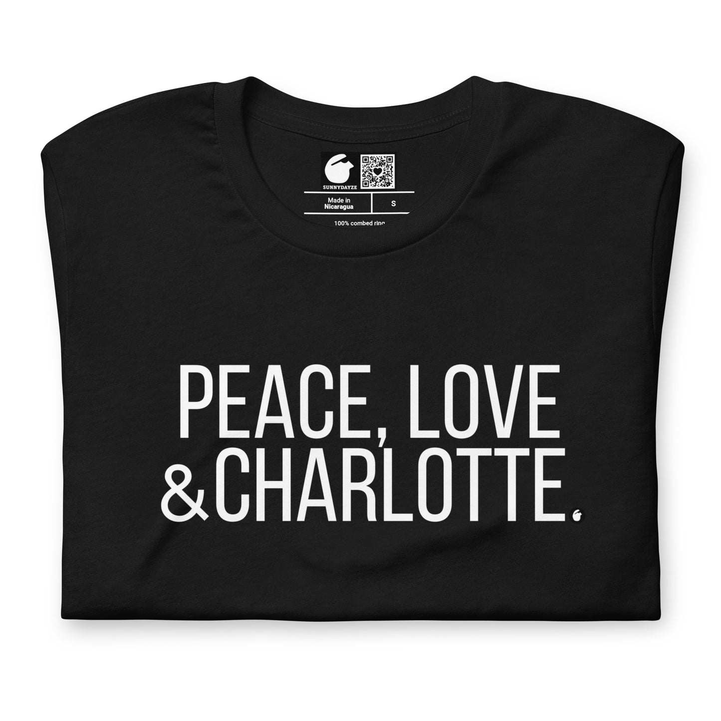 CHARLOTTE Short=Sleeve Unisex t-shirt