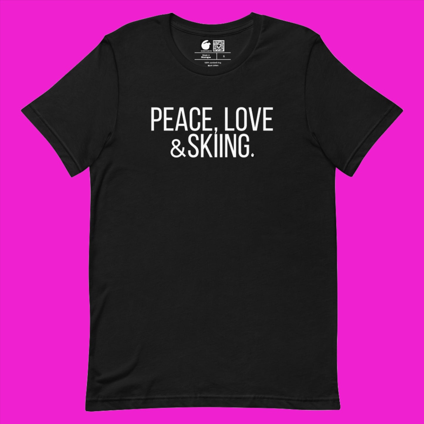 SKIING Short-Sleeve Unisex t-shirt