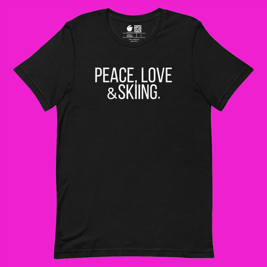 SKIING Short-Sleeve Unisex t-shirt