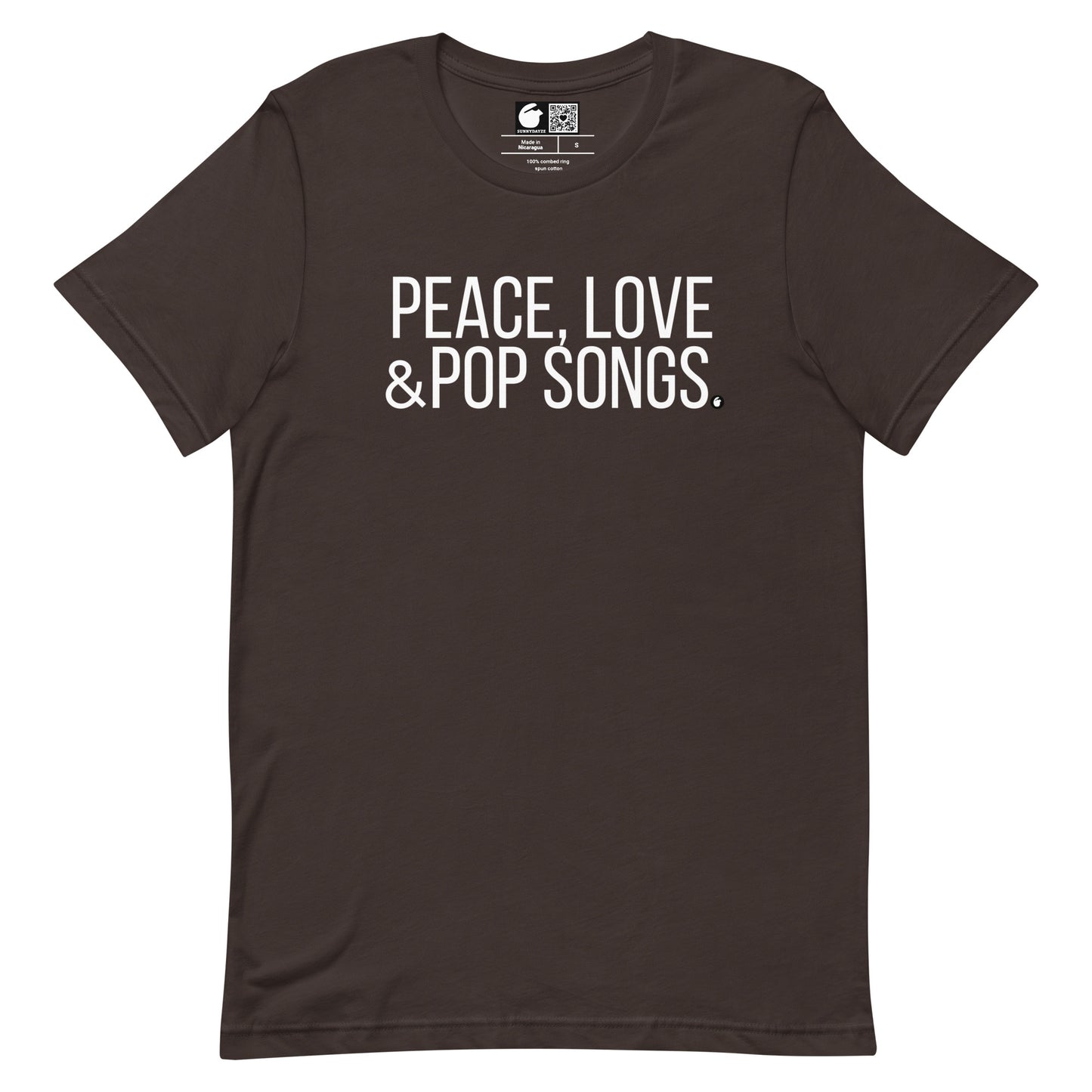 POP SONGS Short-Sleeve Unisex t-shirt