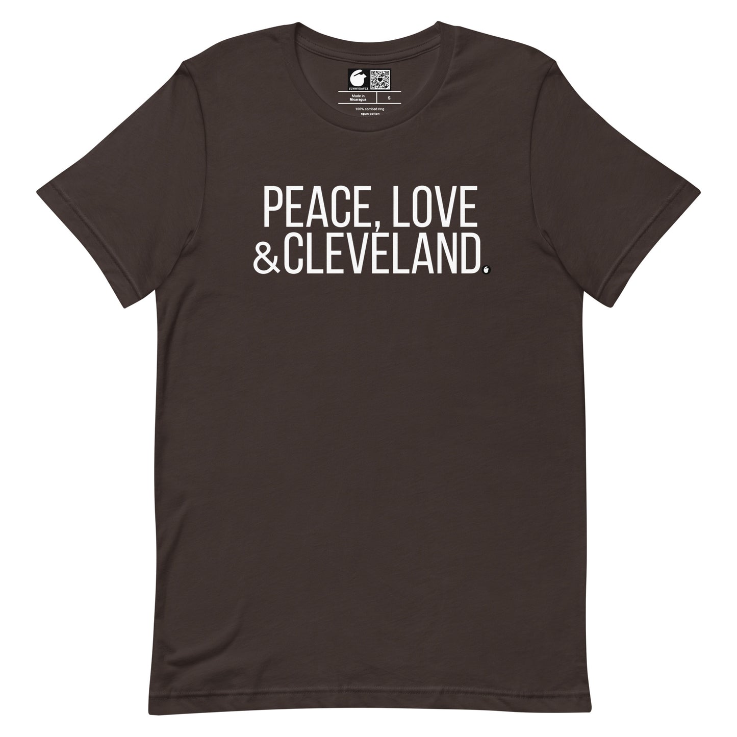 CLEVELAND Short=Sleeve Unisex t-shirt