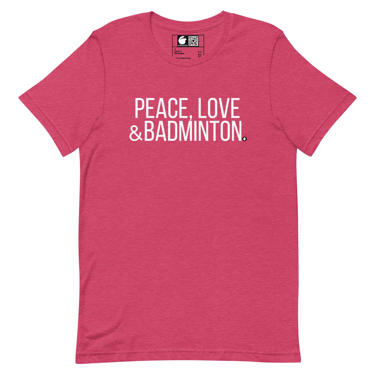 BADMINTON Short-Sleeve Unisex t-shirt