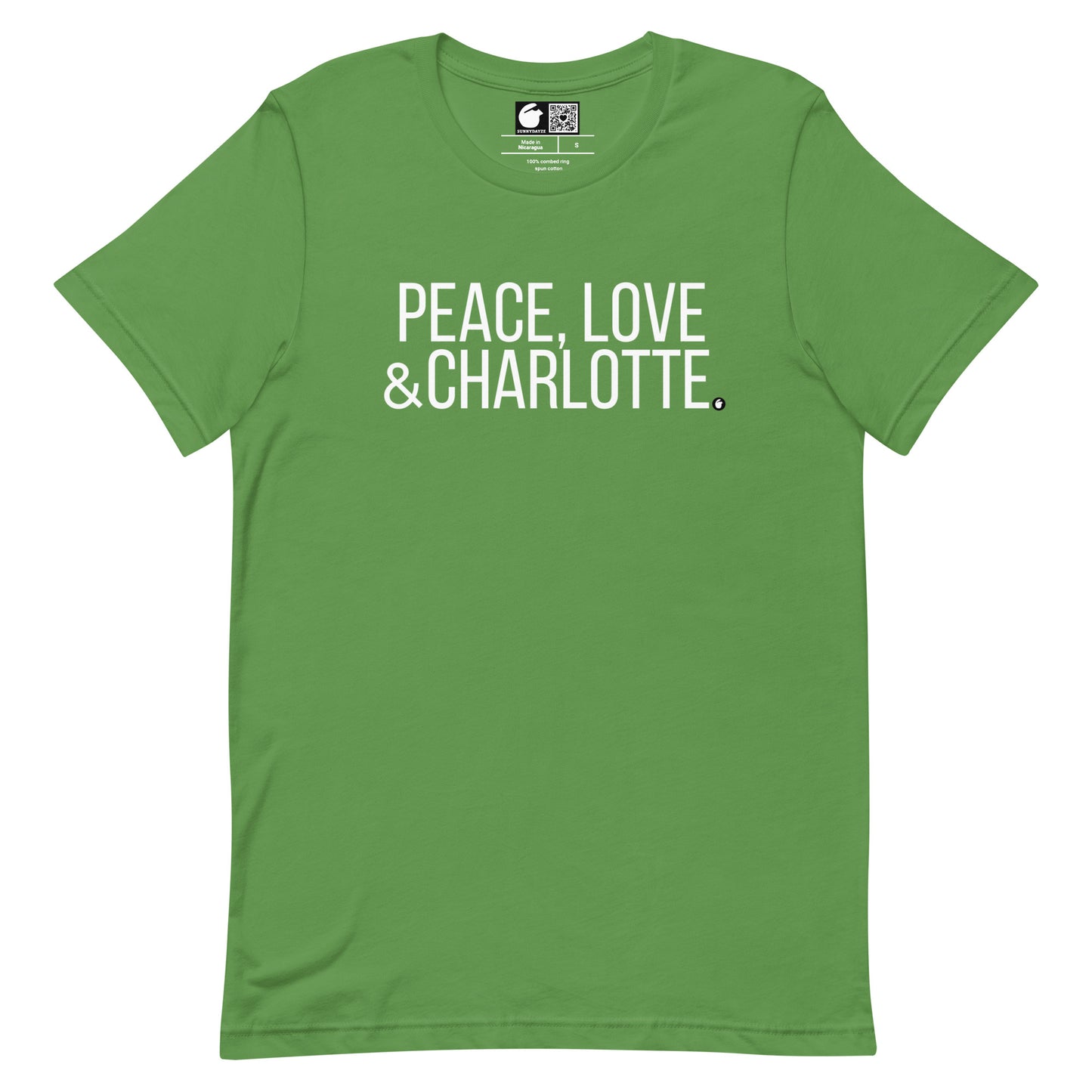 CHARLOTTE Short=Sleeve Unisex t-shirt