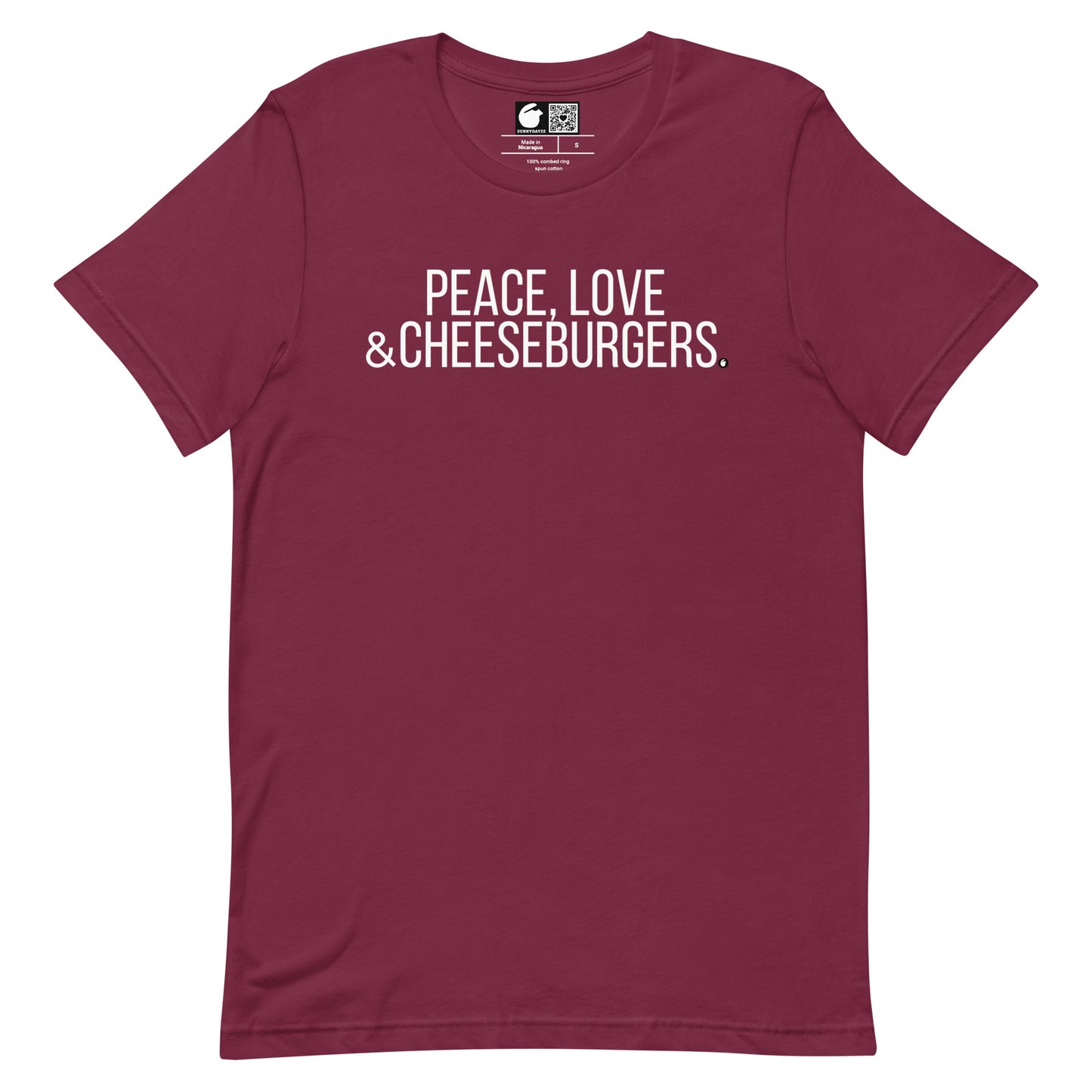 CHEESEBURGERS Short-Sleeve Unisex t-shirt
