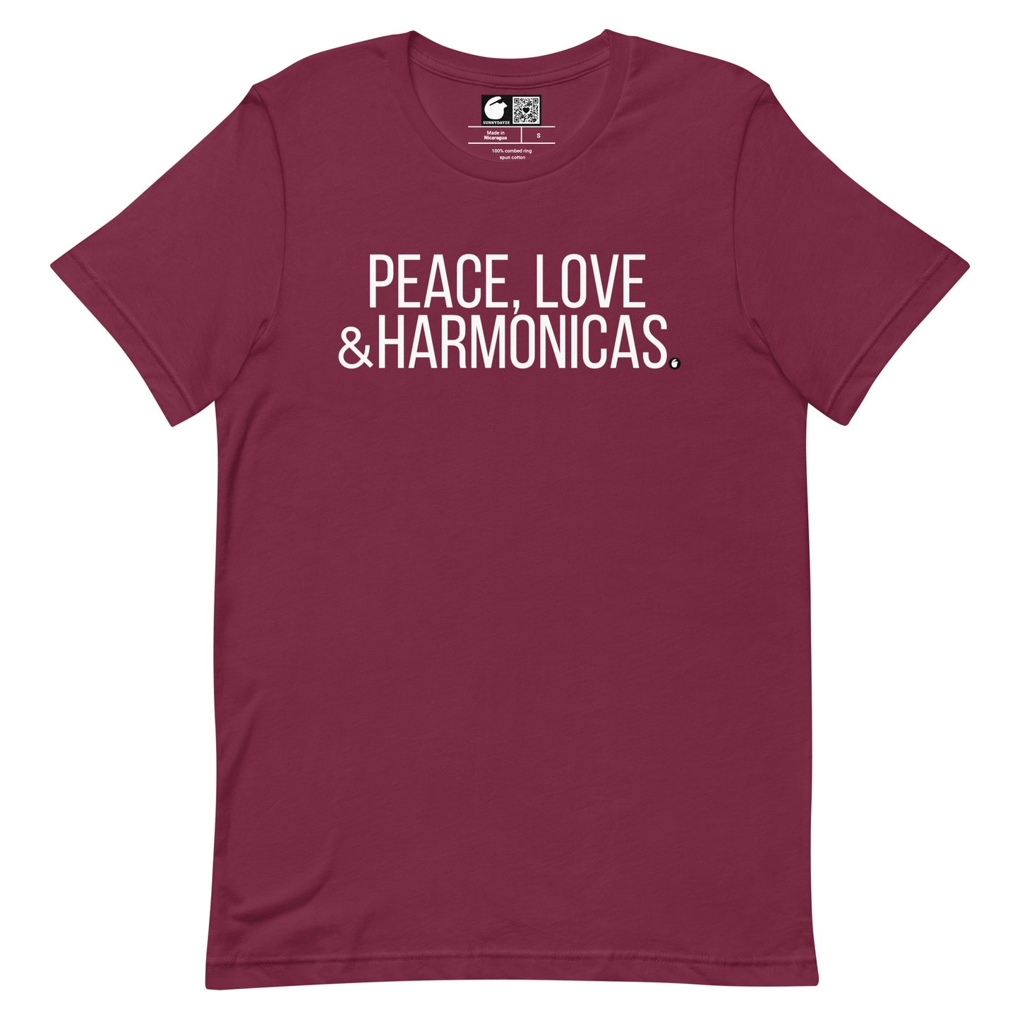HARMONICAS Short-Sleeve Unisex t-shirt