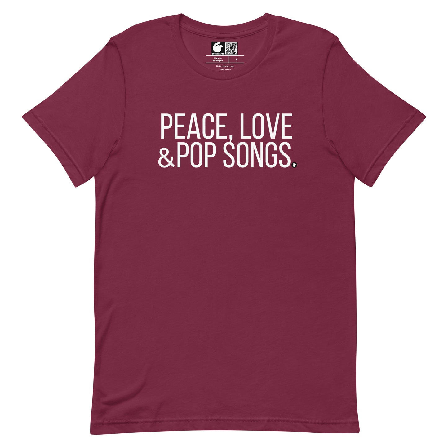 POP SONGS Short-Sleeve Unisex t-shirt