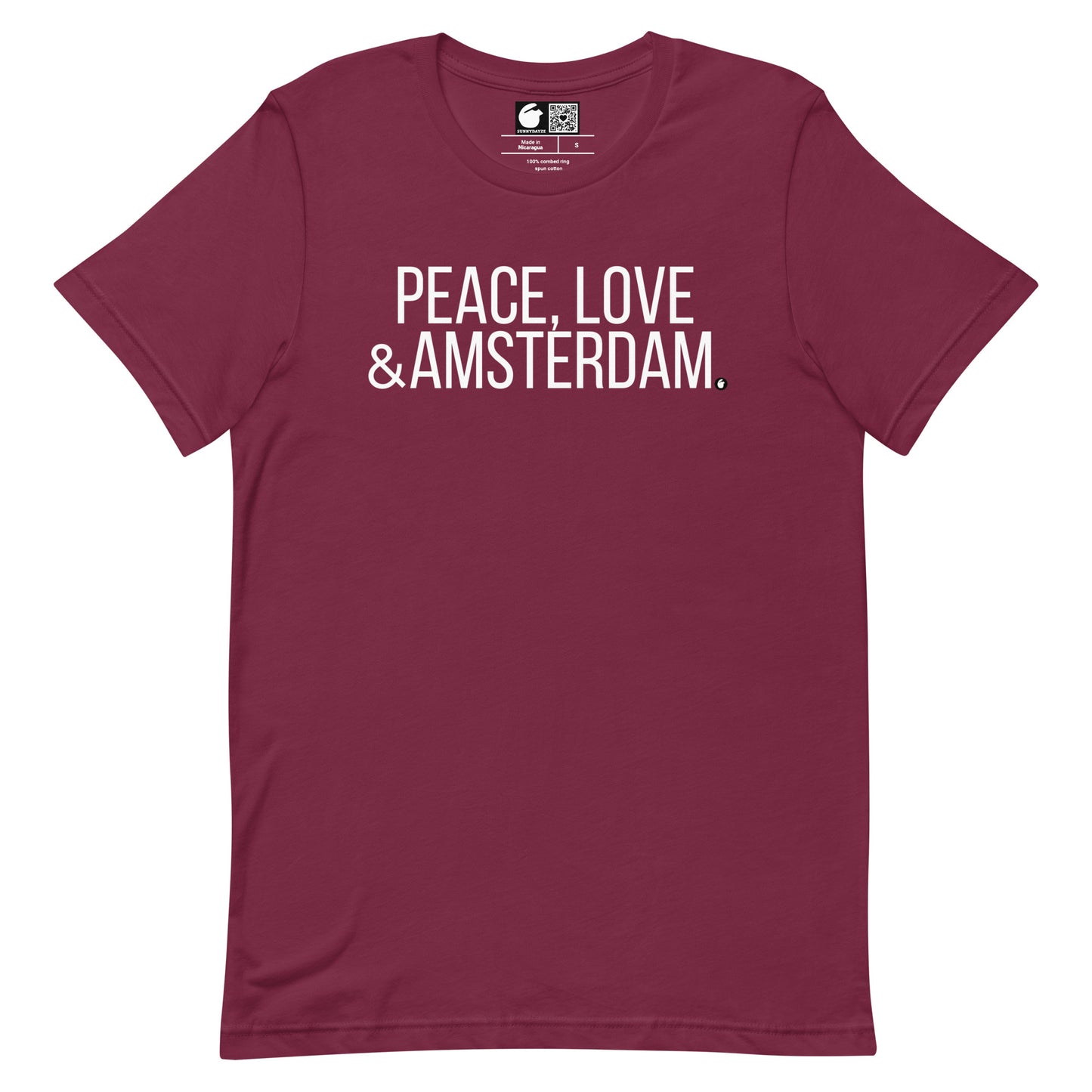 AMSTERDAM Short-Sleeve Unisex t-shirt