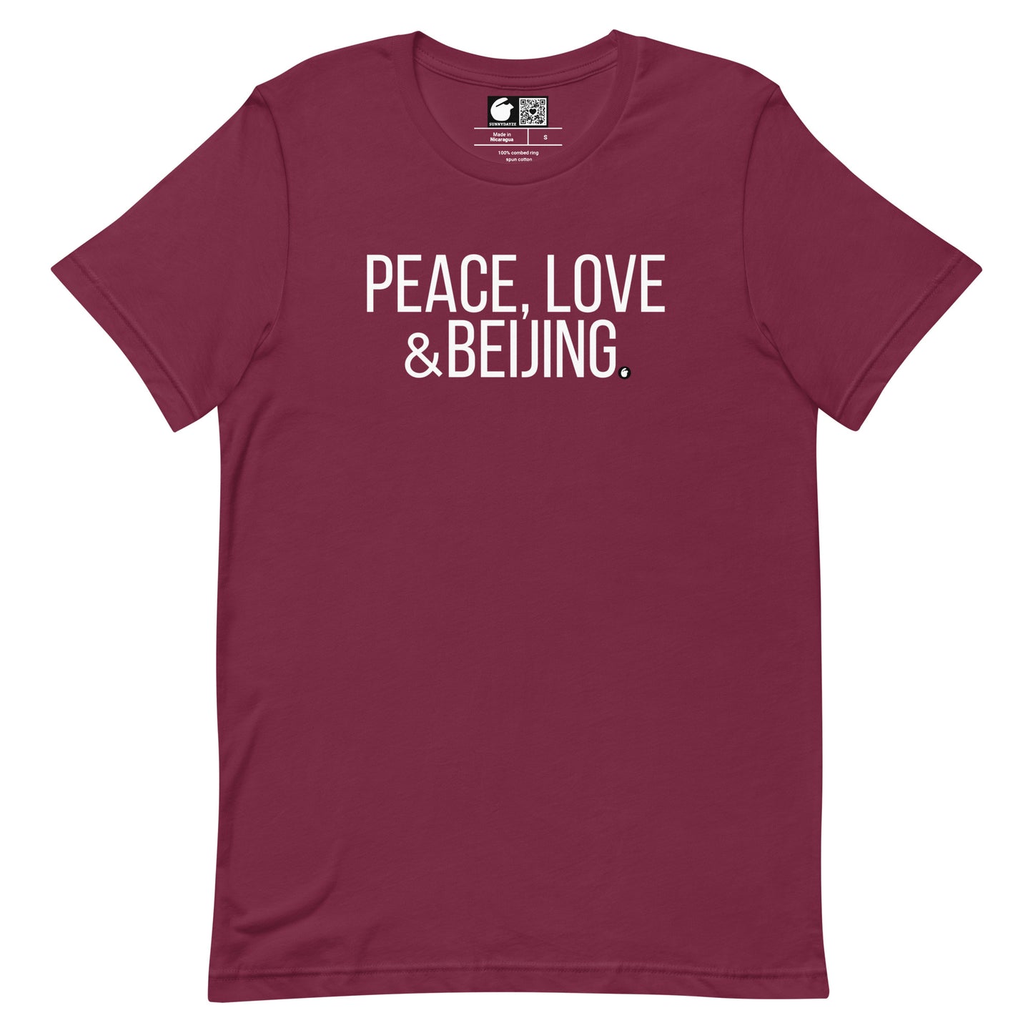 BEIJING Short=Sleeve Unisex t-shirt