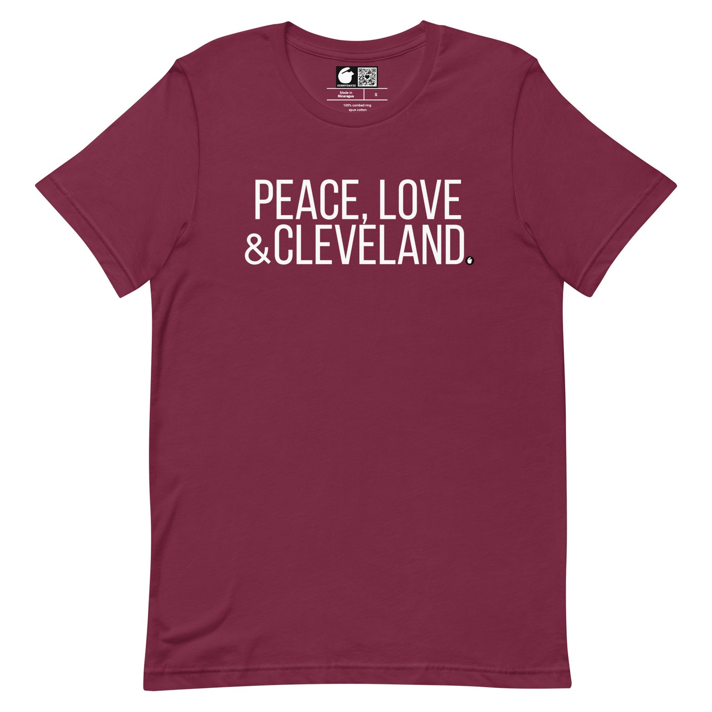 CLEVELAND Short=Sleeve Unisex t-shirt
