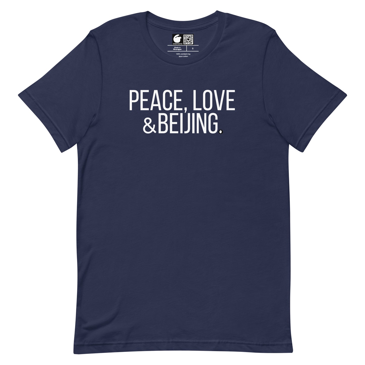 BEIJING Short=Sleeve Unisex t-shirt