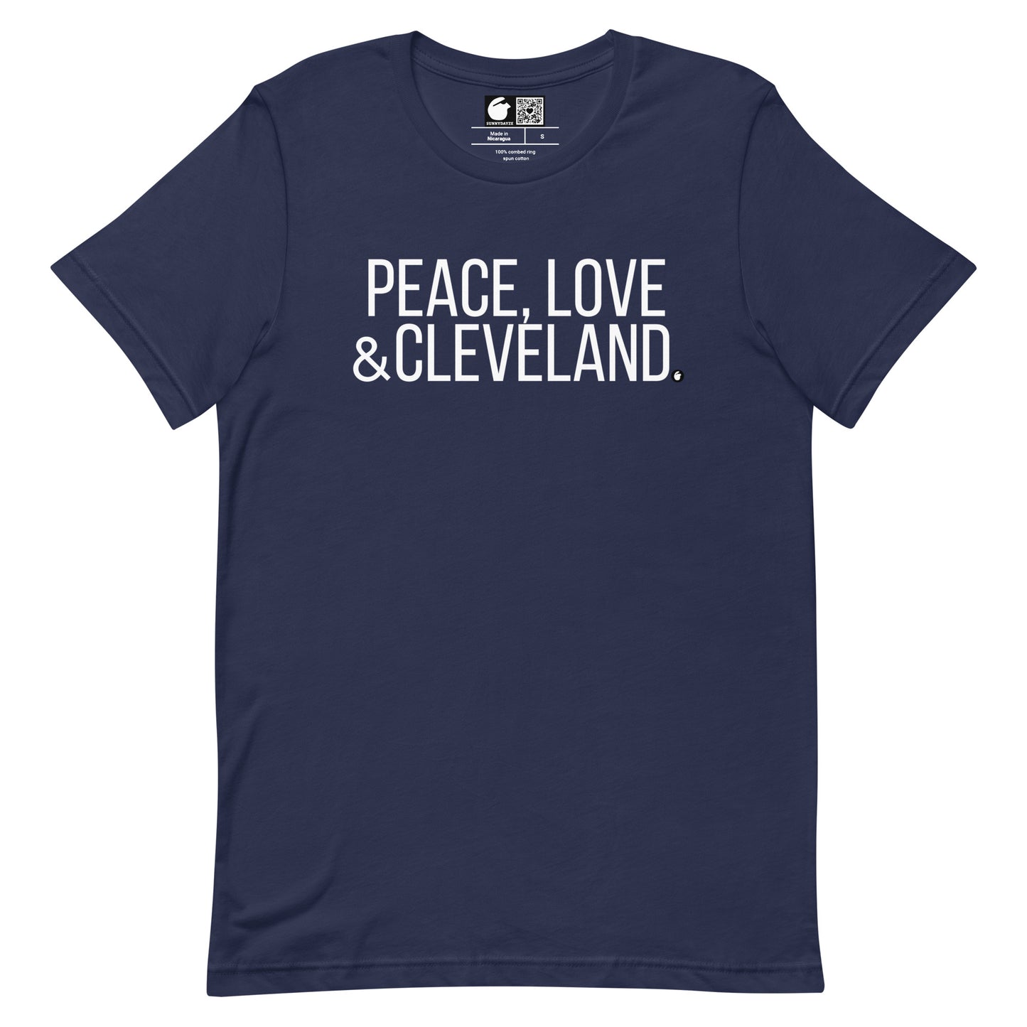 CLEVELAND Short=Sleeve Unisex t-shirt