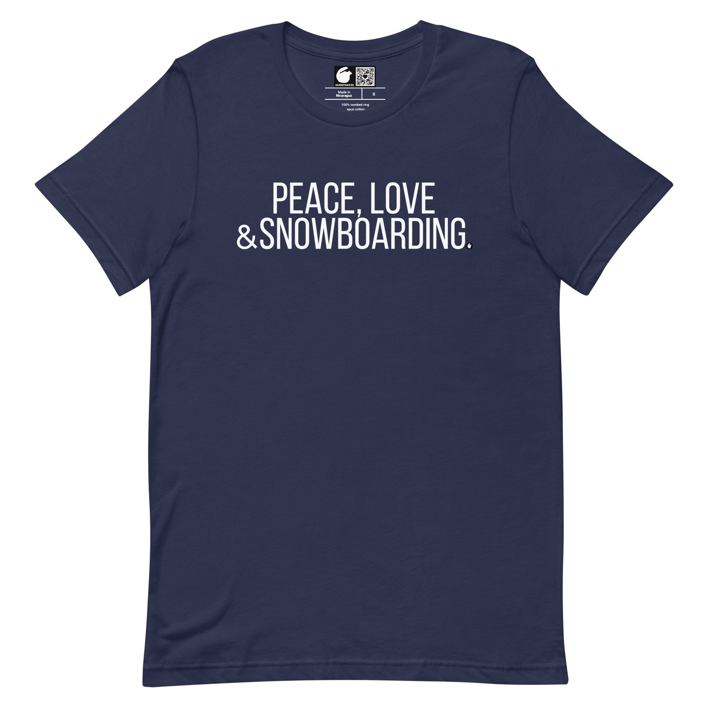 SNOWBOARDING Short-Sleeve Unisex t-shirt
