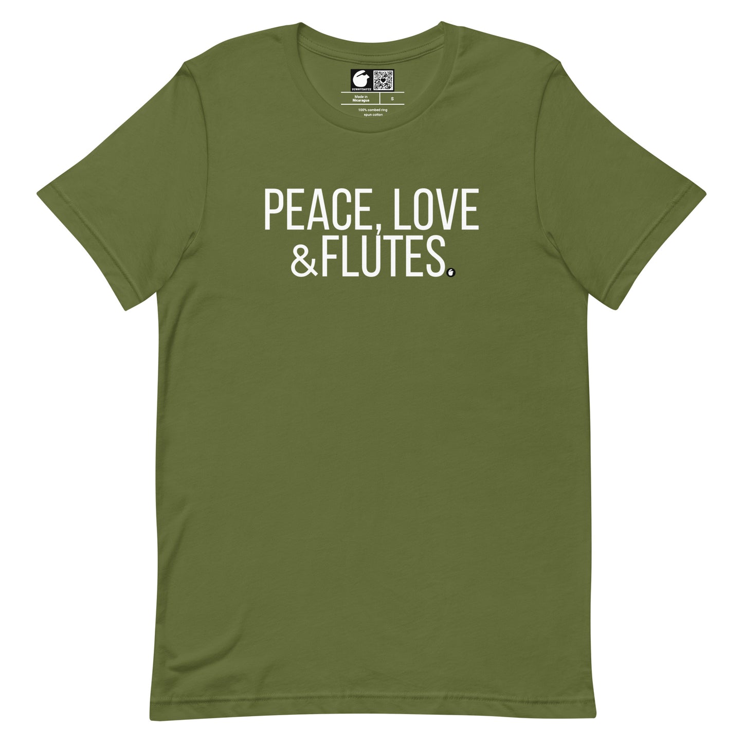FLUTES Short-Sleeve Unisex t-shirt