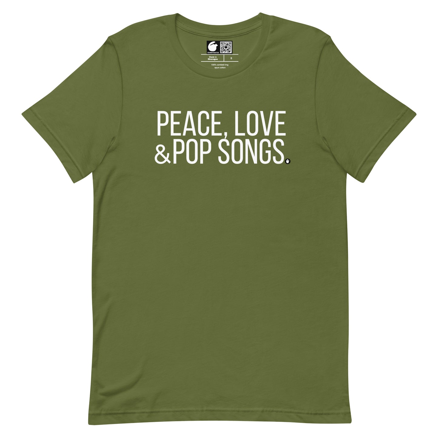 POP SONGS Short-Sleeve Unisex t-shirt