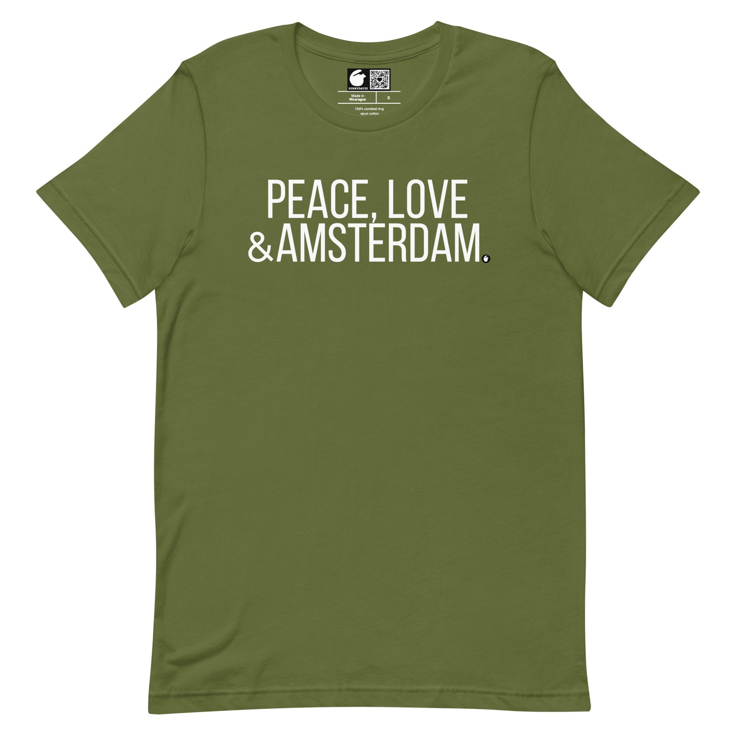 AMSTERDAM Short-Sleeve Unisex t-shirt