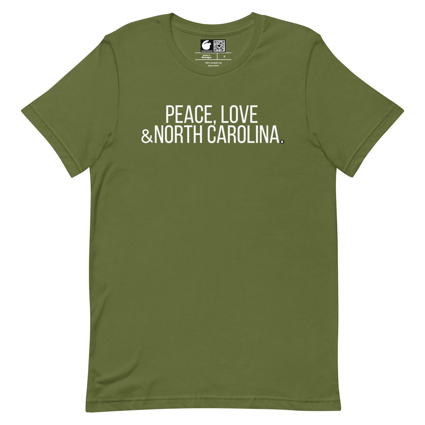 NORTH CAROLINA Short-Sleeve unisex t-shirt