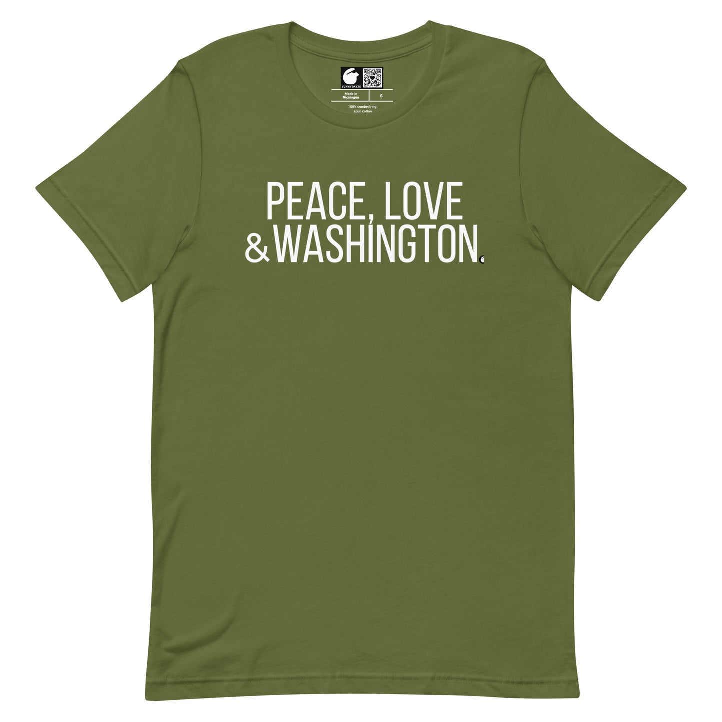 WASHINGTON Short-Sleeve Unisex t-shirt