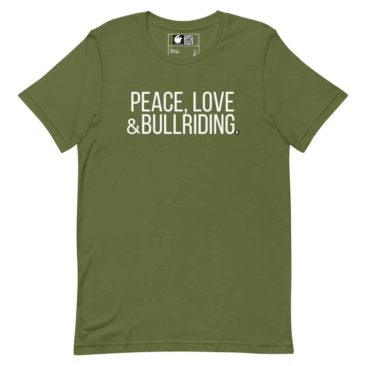 BULLRIDING Short-Sleeve Unisex t-shirt