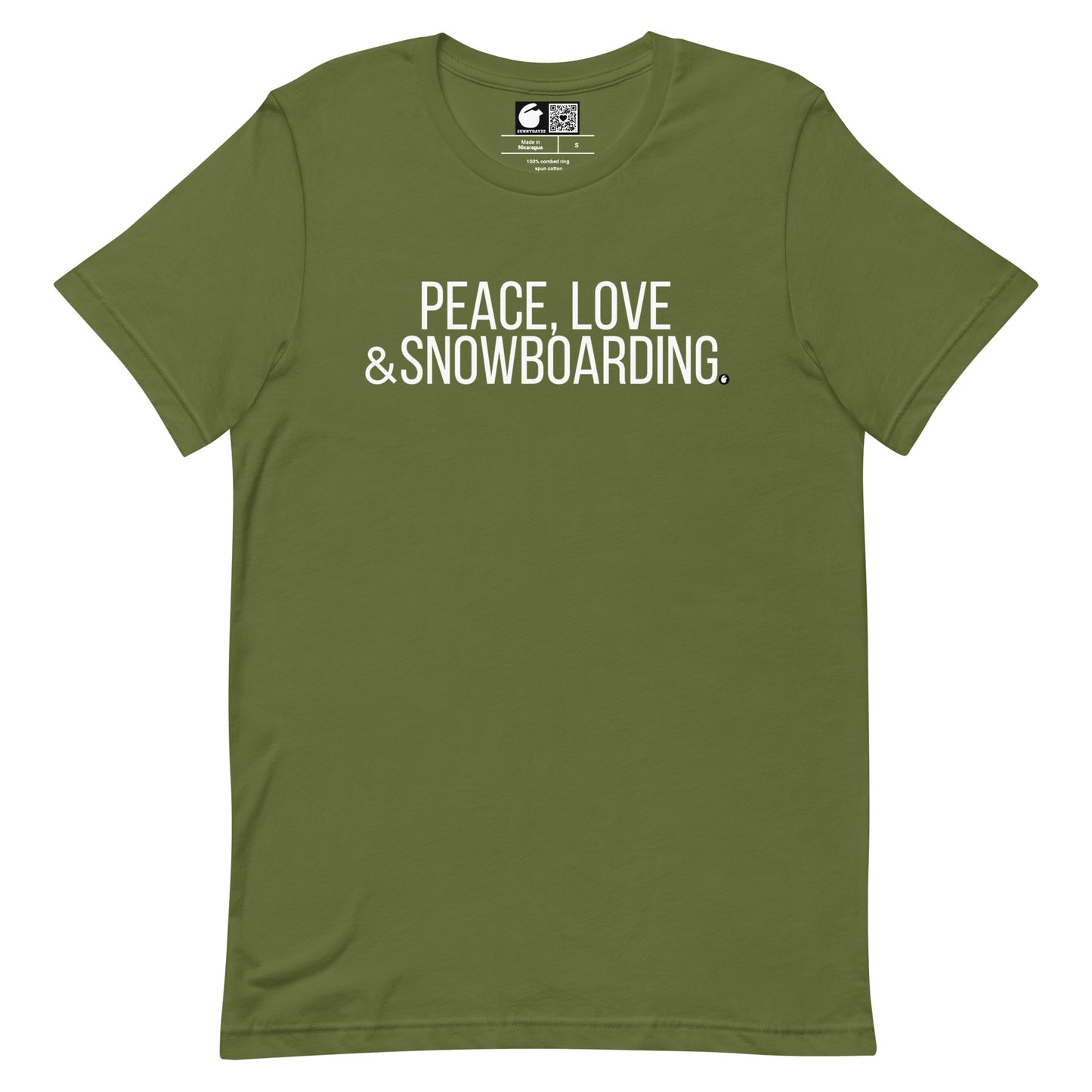 SNOWBOARDING Short-Sleeve Unisex t-shirt
