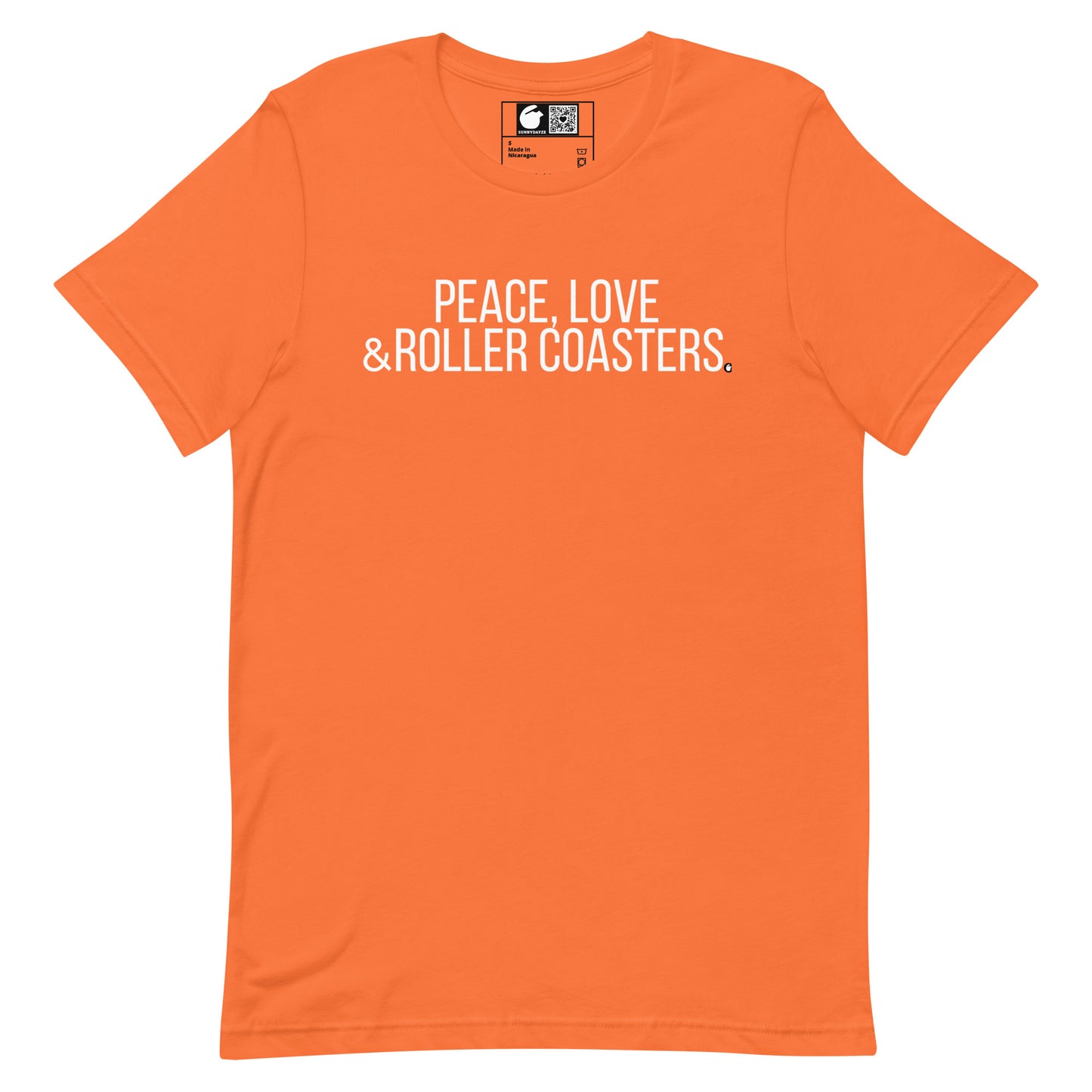 ROLLER COASTERS Short-Sleeve Unisex t-shirt