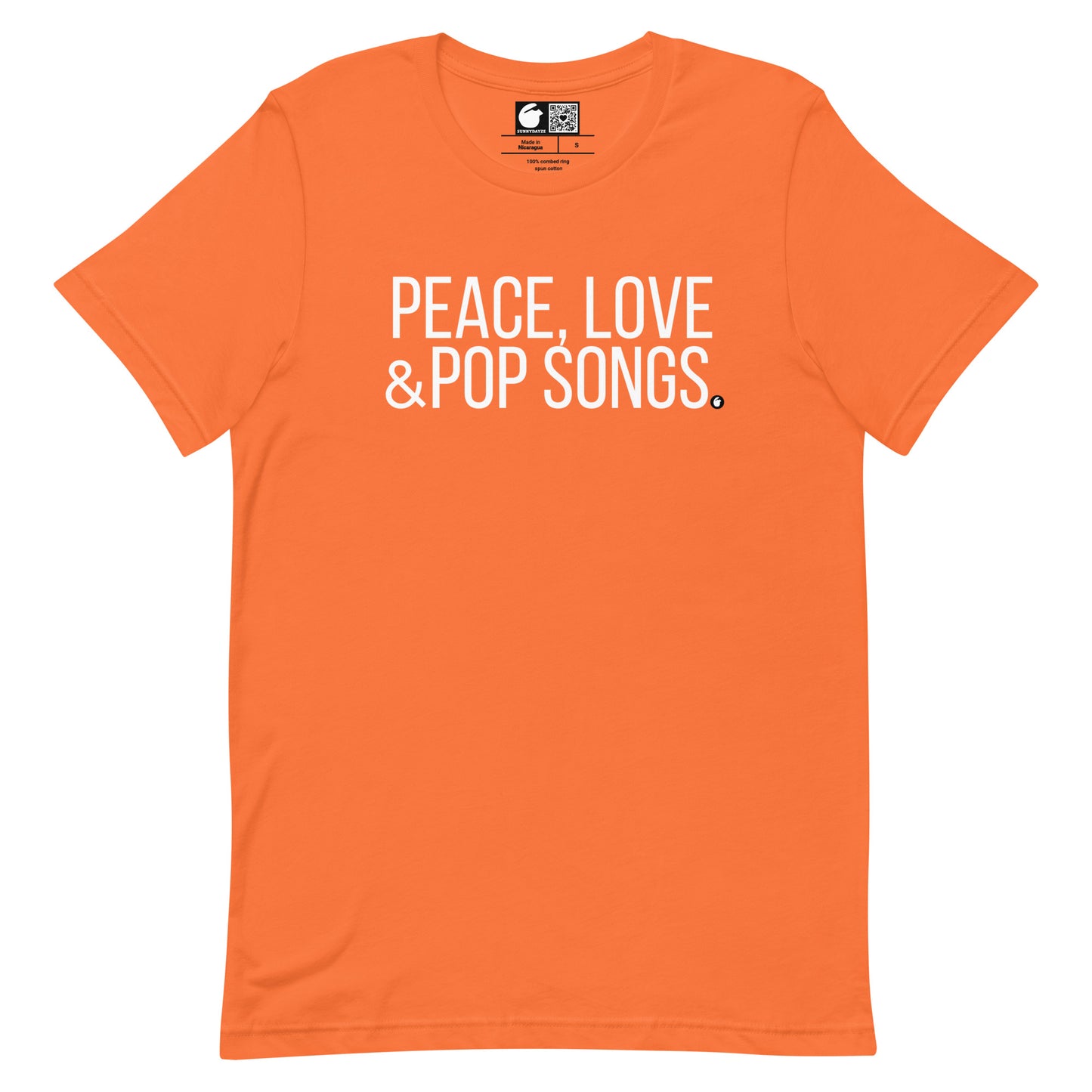 POP SONGS Short-Sleeve Unisex t-shirt