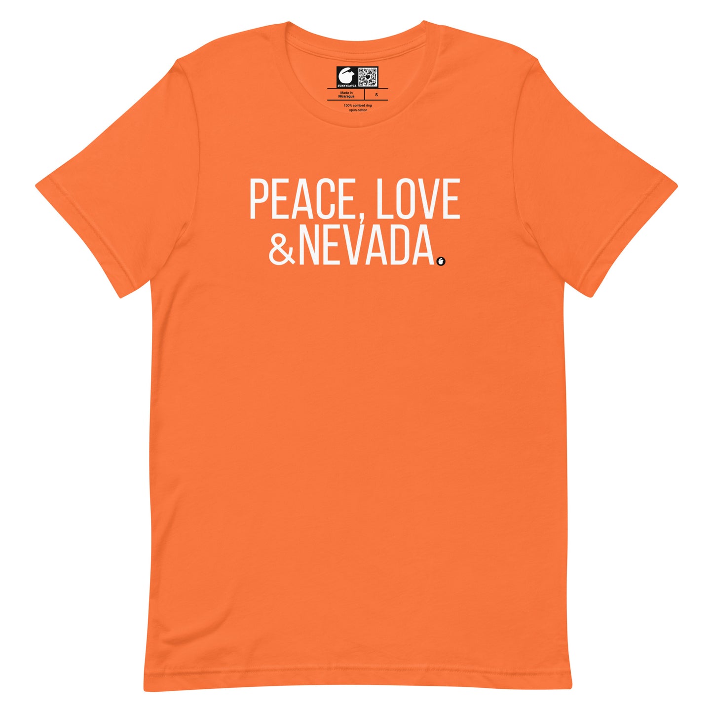 NEVADA Short-Sleeve unisex t-shirt