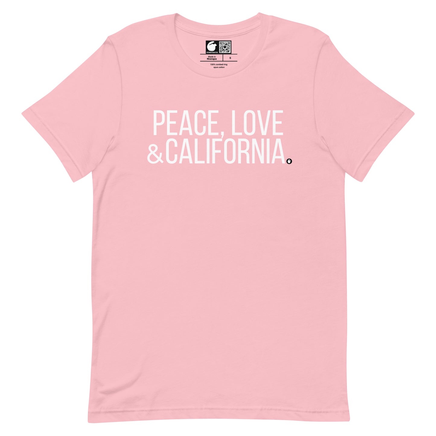 CALIFORNIA Short=Sleeve Unisex t-shirt