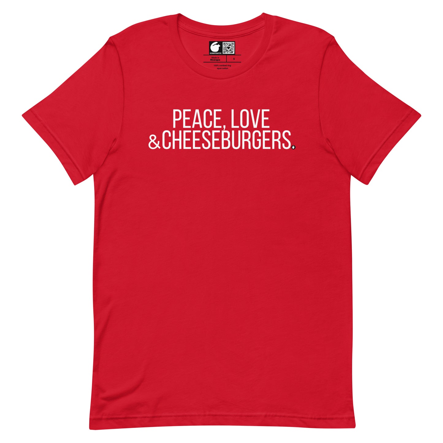 CHEESEBURGERS Short-Sleeve Unisex t-shirt