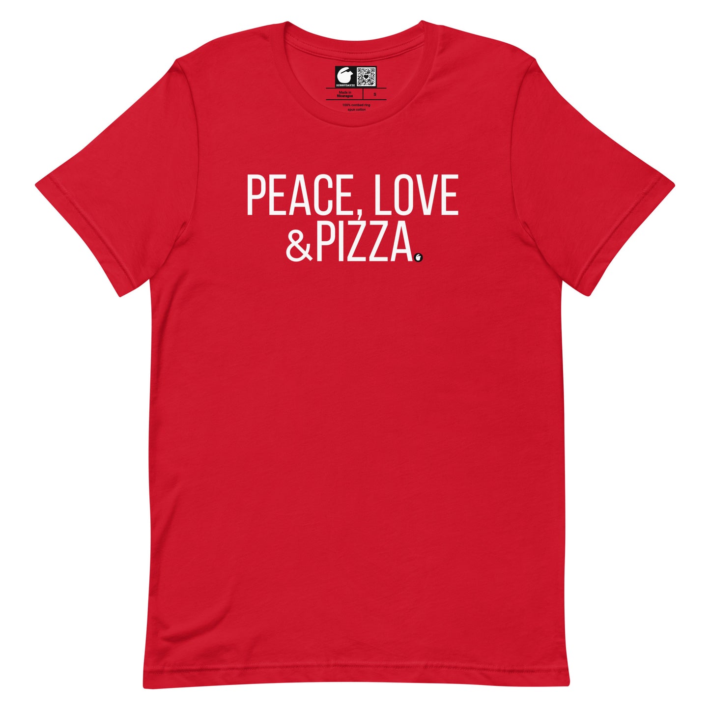 PIZZA Short-Sleeve Unisex t-shirt