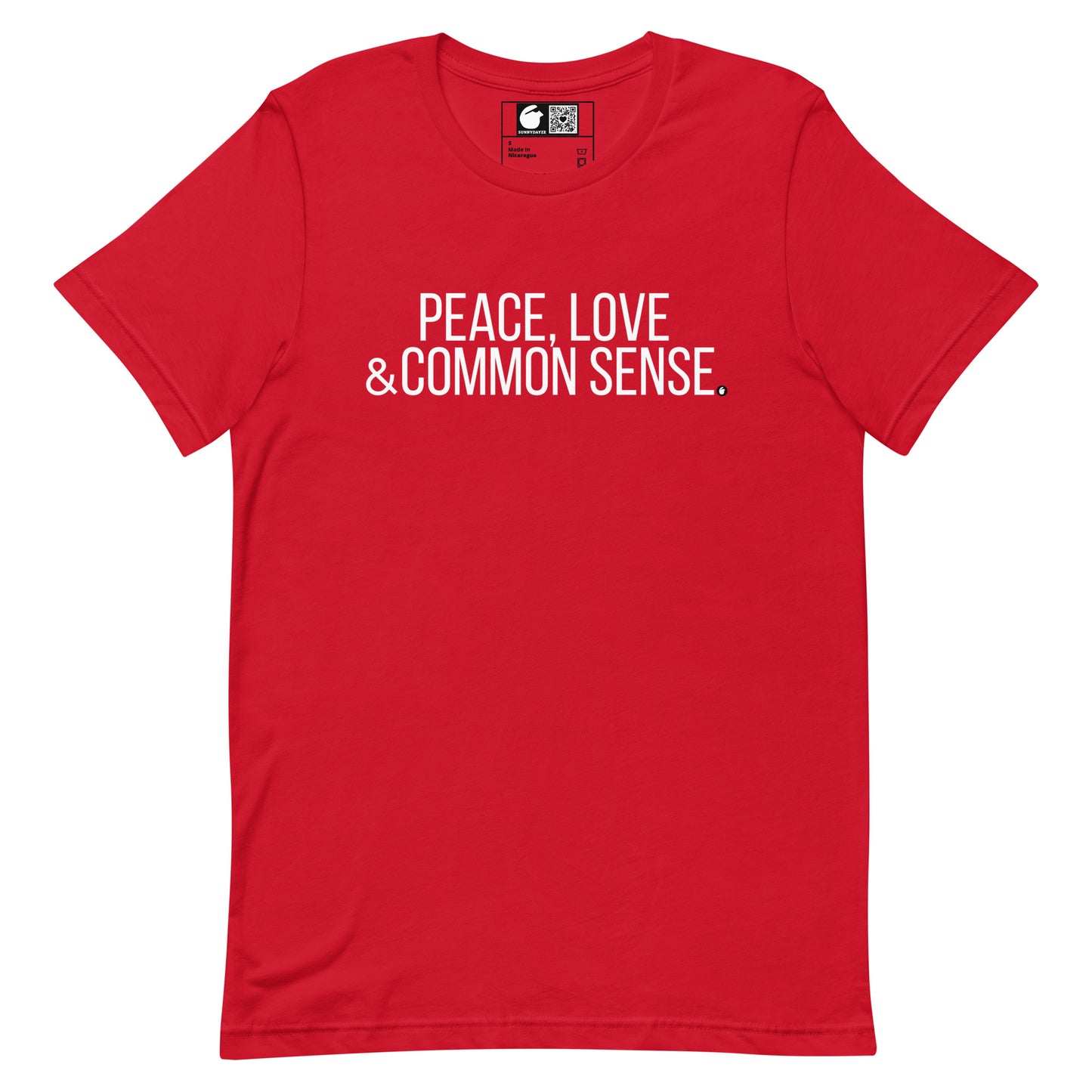 COMMON SENSE  Short-Sleeve Unisex t-shirt