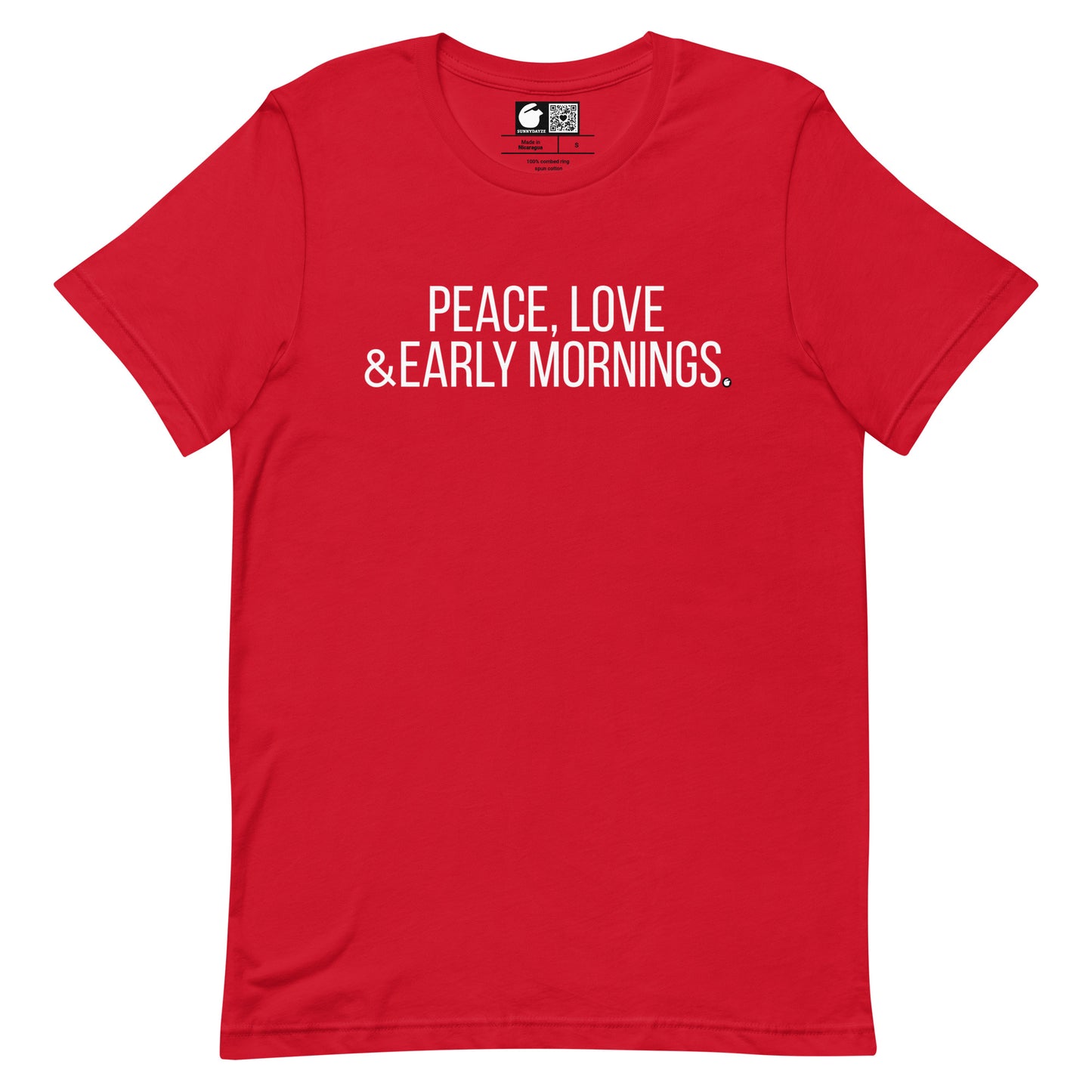 EARLY MORNINGS  Short-Sleeve Unisex t-shirt